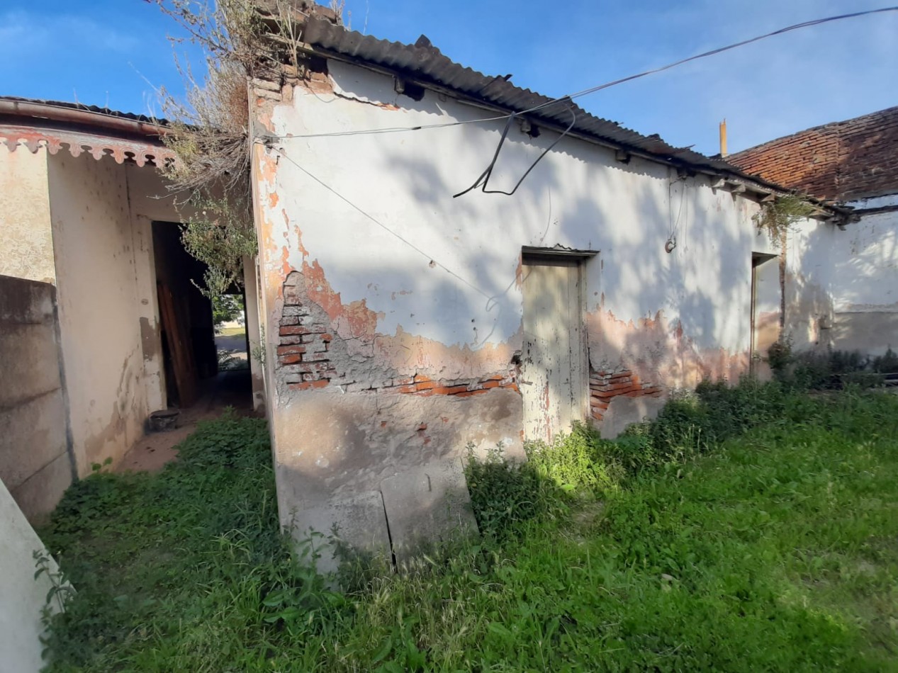 Lote edificado en venta