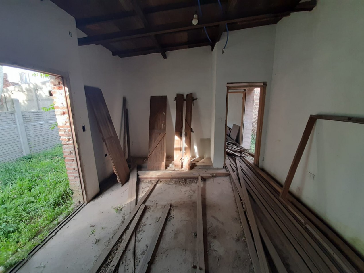 Lote edificado en venta