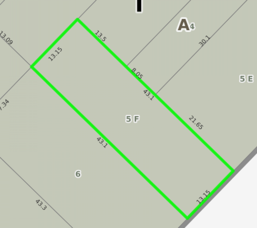 Lote en venta - Zona centro