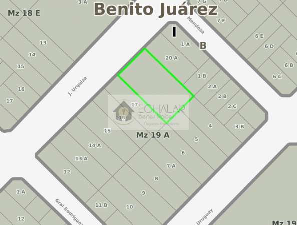 Lote en venta, Juárez